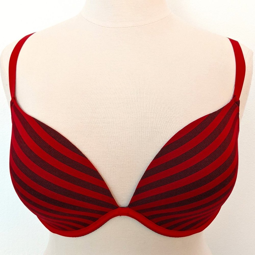 Plunge! Striped Fun Bra